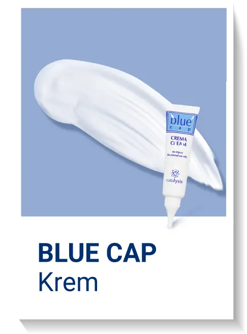 blue cap krem