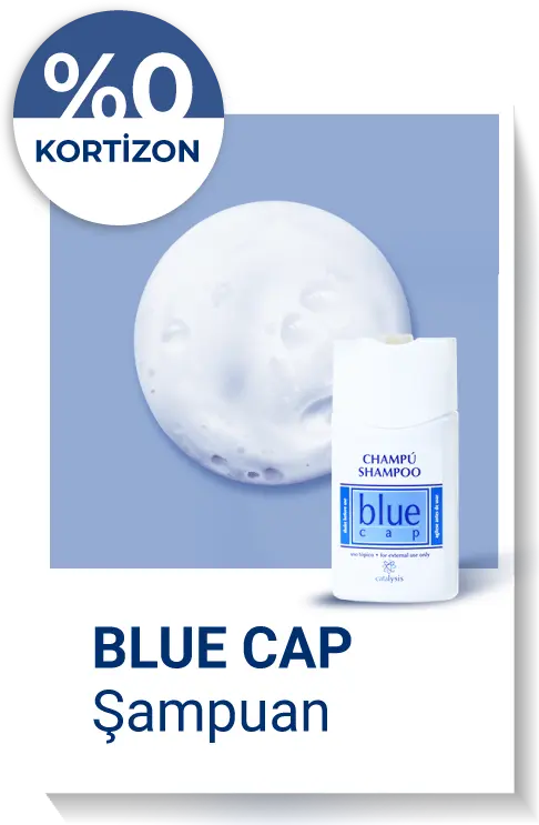 blue cap şampuan