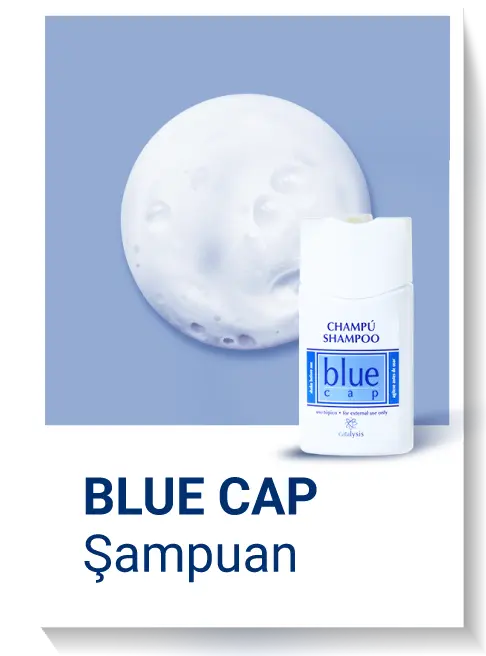 blue cap şampuan