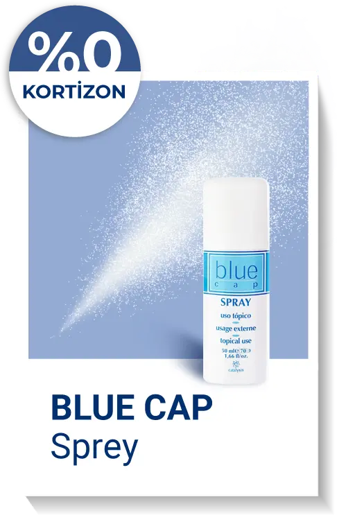 blue cap sprey